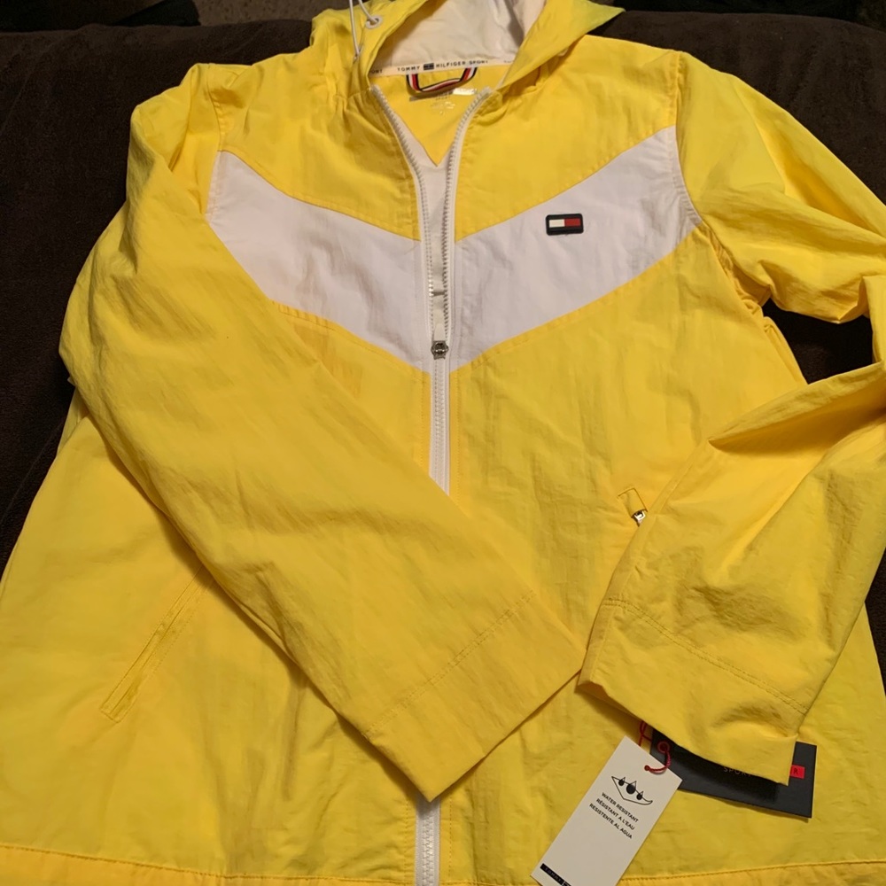 Yellow Tommy Hilfiger Wind Breaker